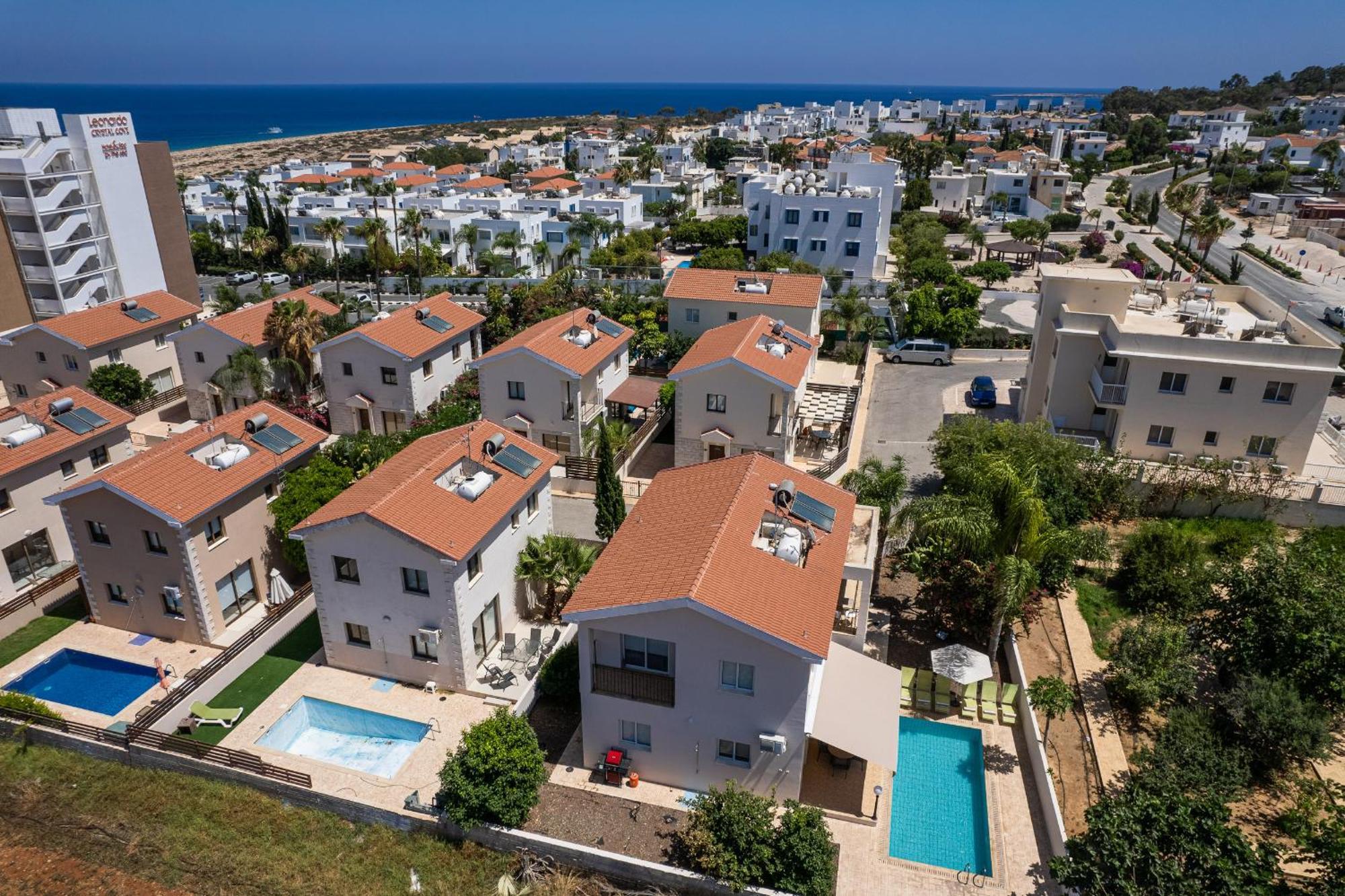 פרוטאראס Konnos Villa Ekaterina מראה חיצוני תמונה
