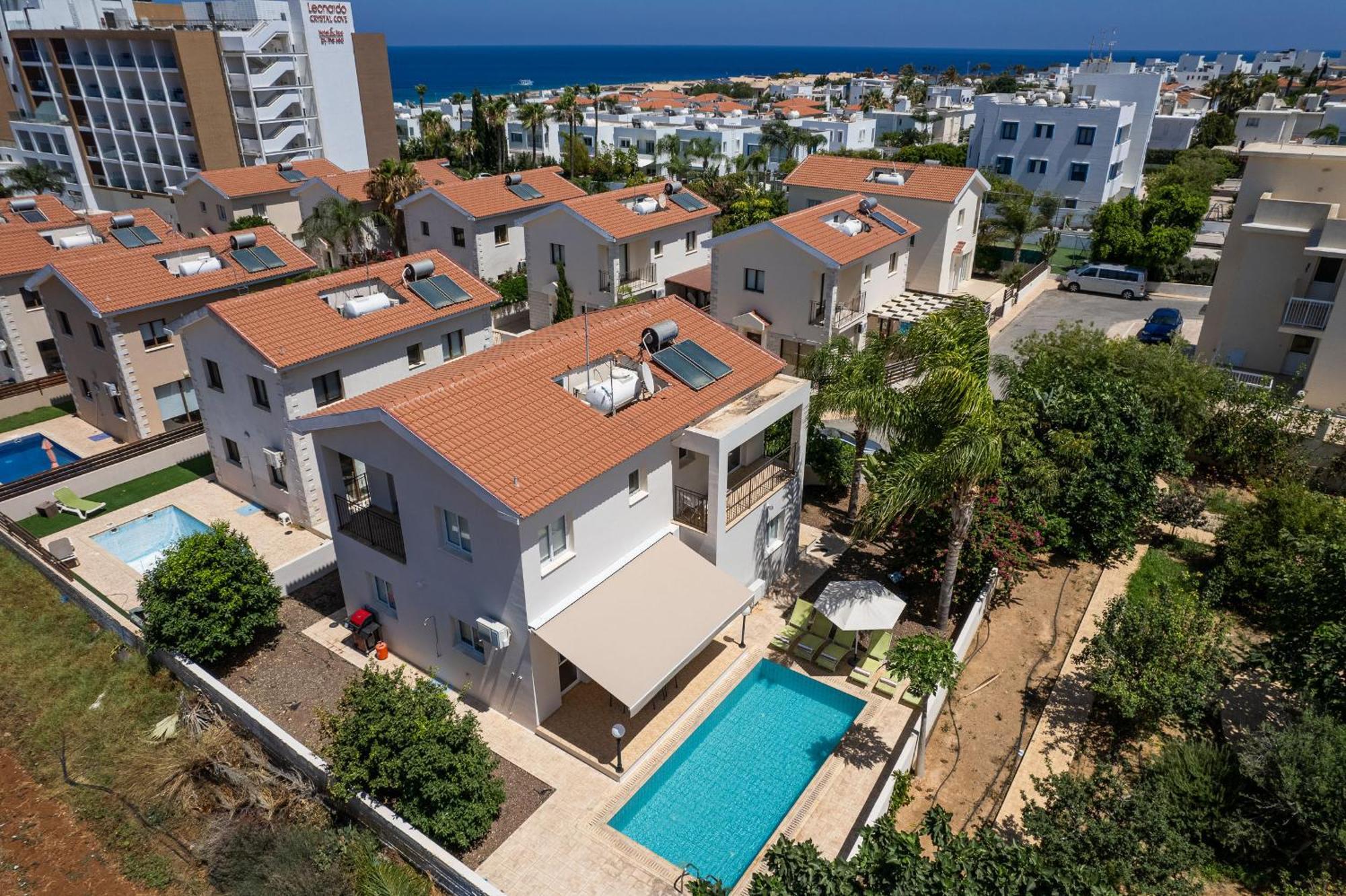 פרוטאראס Konnos Villa Ekaterina מראה חיצוני תמונה